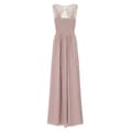 Pikkukuva 2 / 5: Little Mistress Womens/Ladies Mink Pearl Yoke Maxi Dress