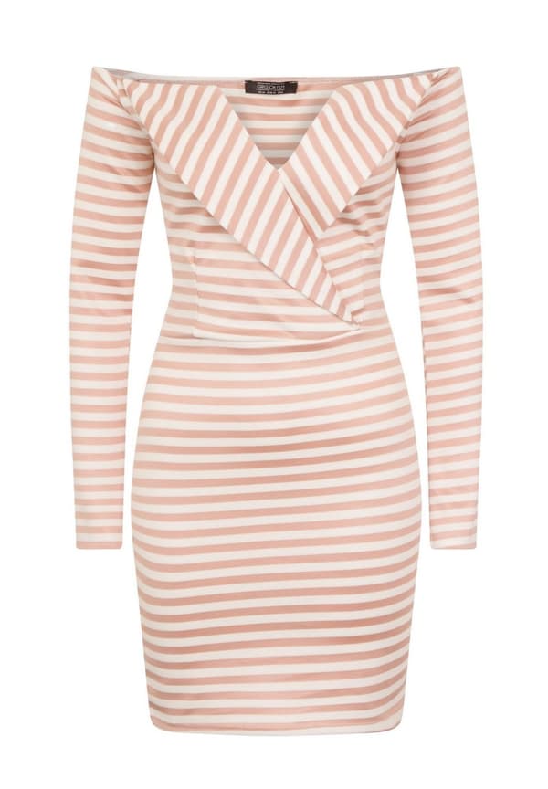 Girls On Film Womens/Ladies Alexander V-Cut Lapel Dress