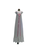 Pikkukuva 9 / 9: Christening gown Grace of Sweden, Grace-Rose with short sleeve Free choice of bow