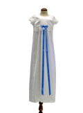 Miniatyrbillede 6 af 9: Dåbskjole Grace of Sweden, Grace-Sessan med kort ærme