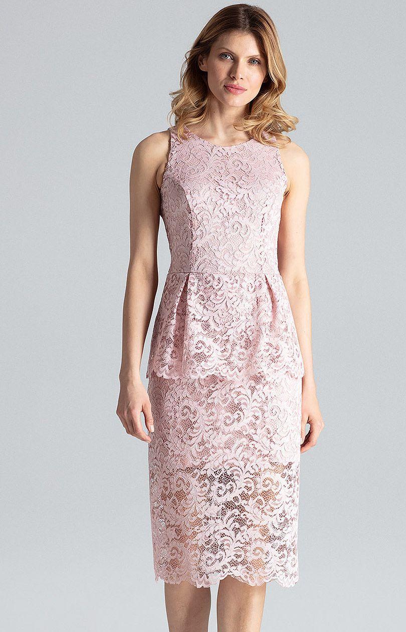 Klänning M640, rosa, M