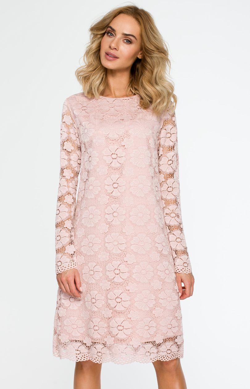 Dress M406 pink L