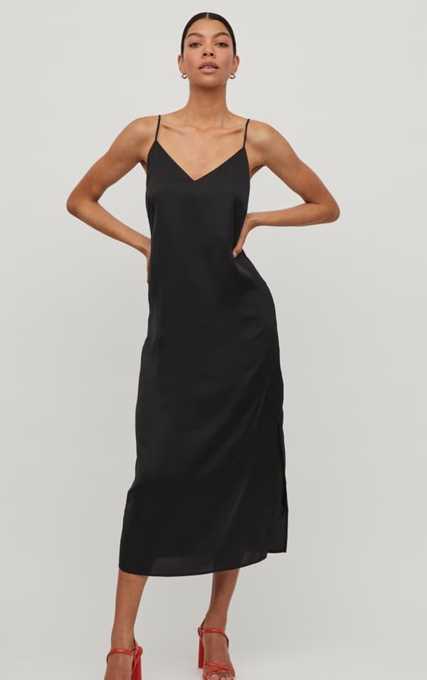 Vila - Viellette Singlet Satin Dress