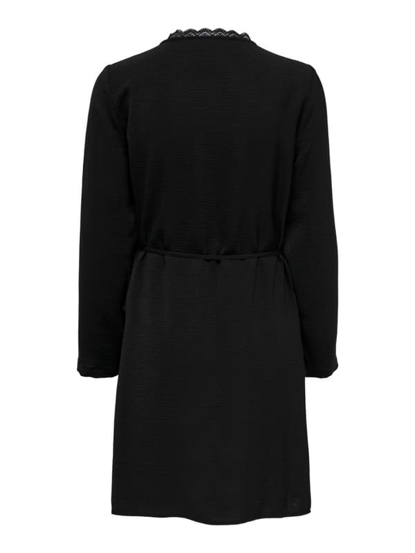 Only - onlMette LS Lace Wrap Dress
