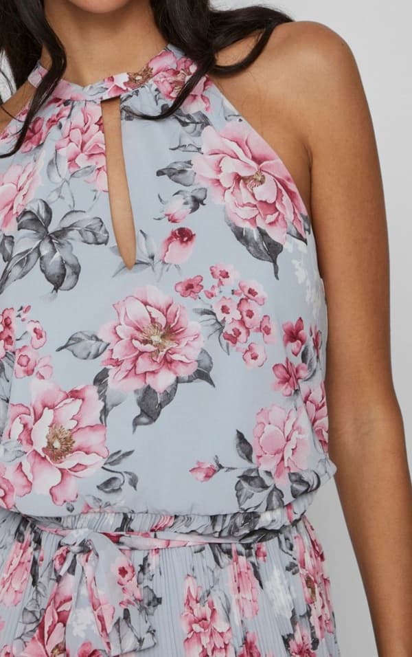 Vila - Vijuliette Plisse Short Dress