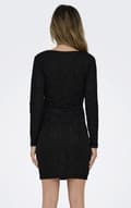 Miniatyrbild 2 av 3: Only - onlQueen LS V-neck Glitter Dress