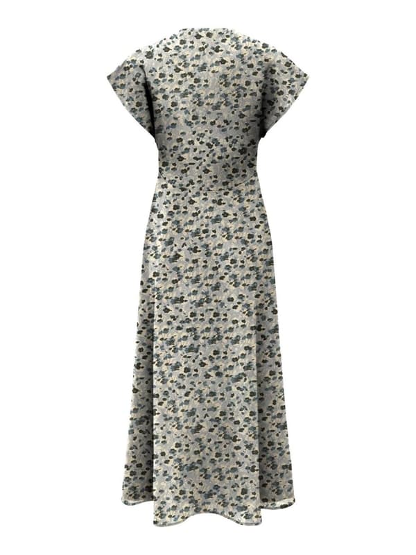 Only - onlNova Lux Mollie Long Dress Romantic Garden Print