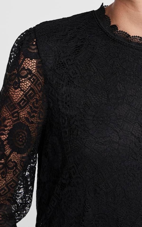 Pieces - pcOlline LS Lace Dress