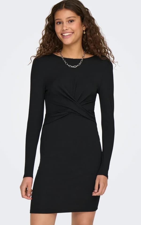 Only - onlQueen LS Glitter Twist Dress