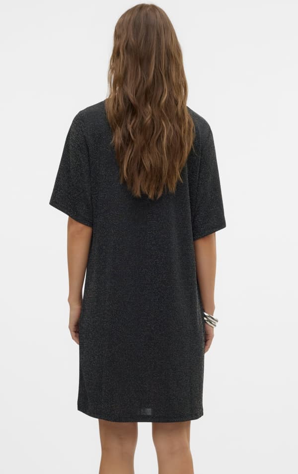 Vero Moda - vmKanva 2/4 Glitter Tee Dress
