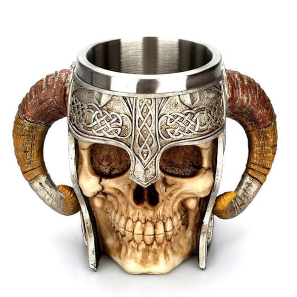 Viking Hodeskalle Kaffekopp
