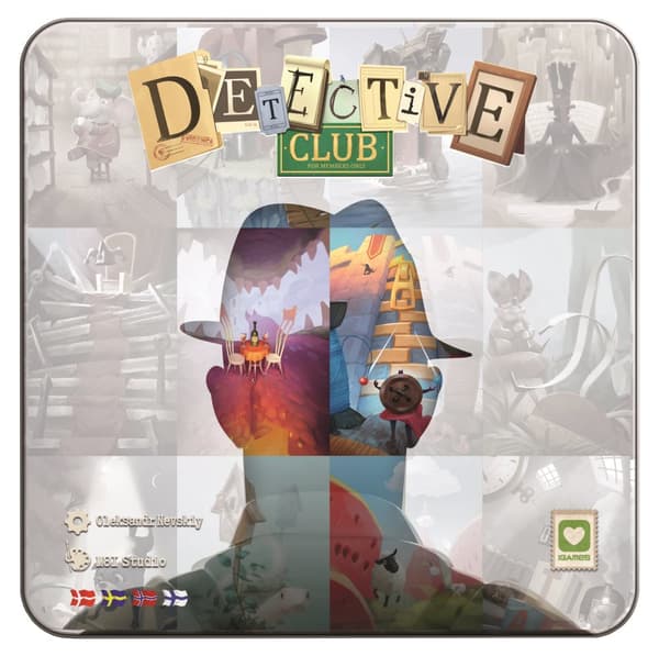 Spill Detective Club Kortspill (SE/FI/NO/DK)