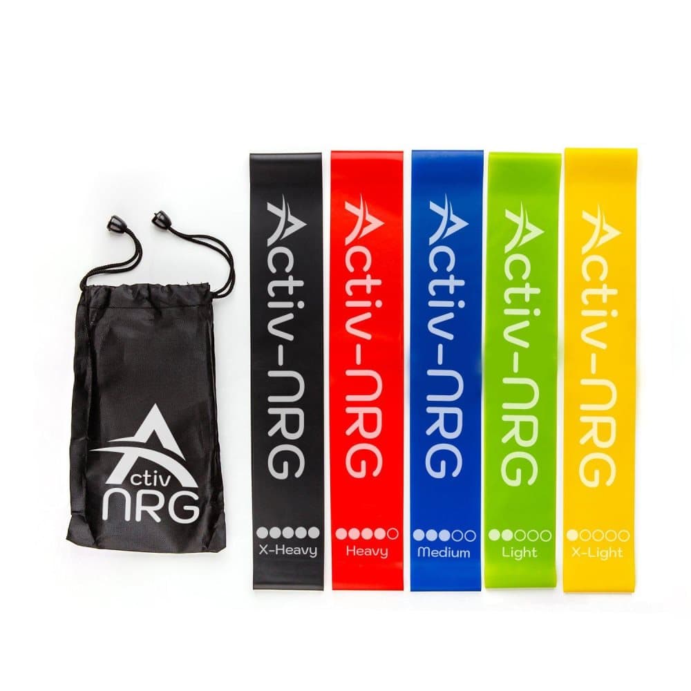 5-Pack - Träningsband / Gummiband - Motståndsband - Träning Band