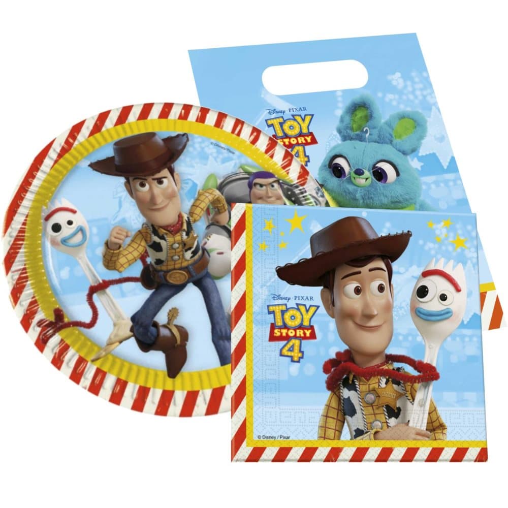 Kalastillbehör Toy Story 4 - Tallrikar Party Bags Servetter