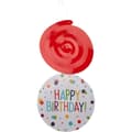 Miniatyrbilde 3 av 3: Amscan Swirl Birthday Party Decoration (Pack of 6)