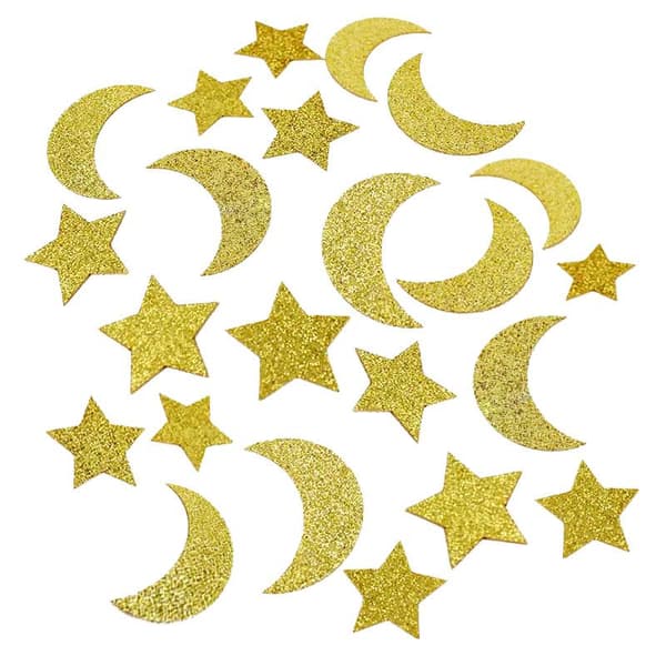 Sett med dekorasjoner - Eid Mubarak