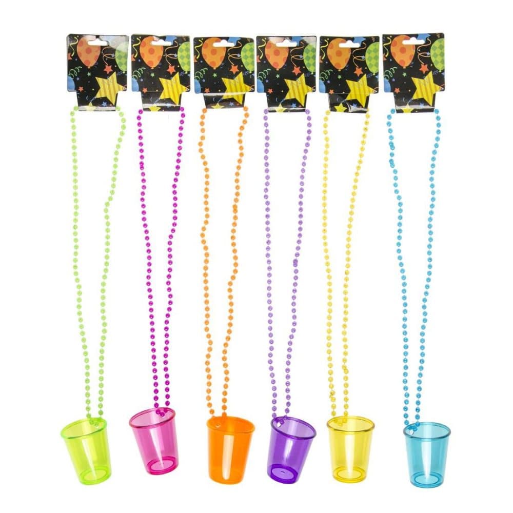 Halsband med Shotglas - Osorterade Färger