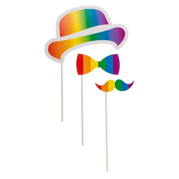 Sæt med dekorationer, LGBTQ - 12 dele