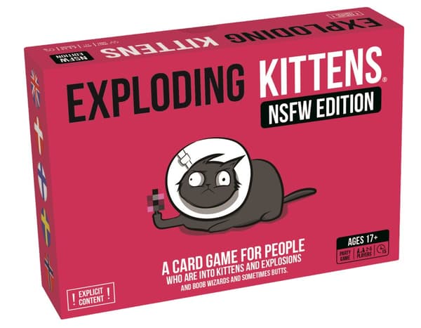 Exploding Kittens NSFW Ed. (Pink) (SE/NO/DK/FI)