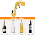 Miniatyrbild 9 av 9: guld modell, fest champagnepistol, champagne spruta, kreativ vinpropp, ölpistol