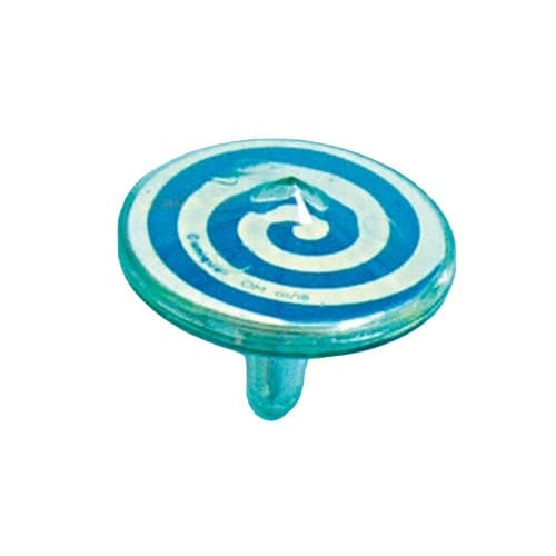 Unique Party Plastic Spinning Top (Pack of 8) Blue/White One Size