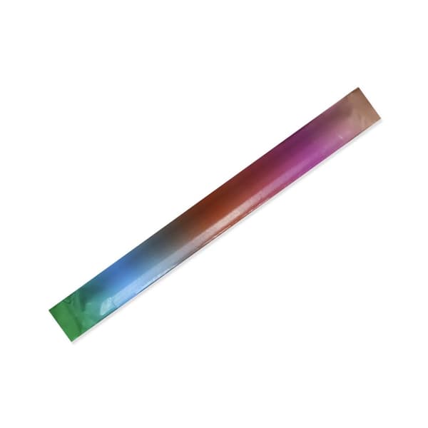 Unique Party Slap-armband i metall (4-pack) Rainbow One Size