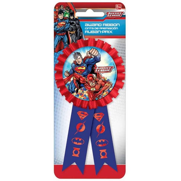 Justice League Character Badge Blue/Red One Size