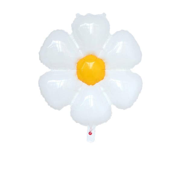 Blomsterformede folieballoner - 2 stk