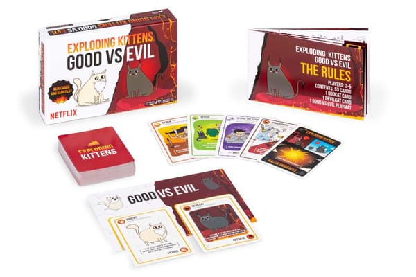 Exploding Kittens Good vs Evil Nordic edition (SE/NO/FI/DK)