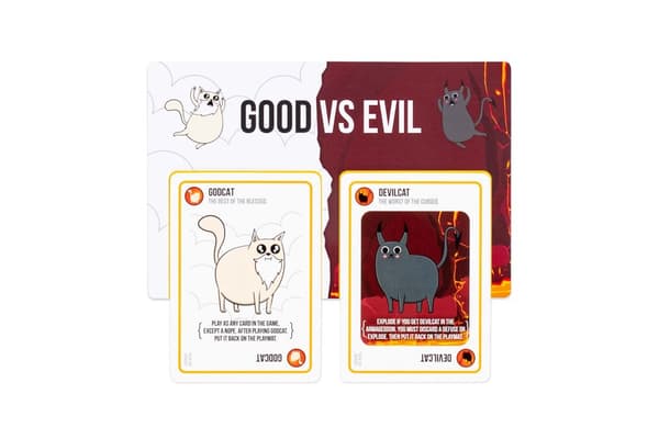 Exploding Kittens Good vs Evil Nordic edition (SE/NO/FI/DK)