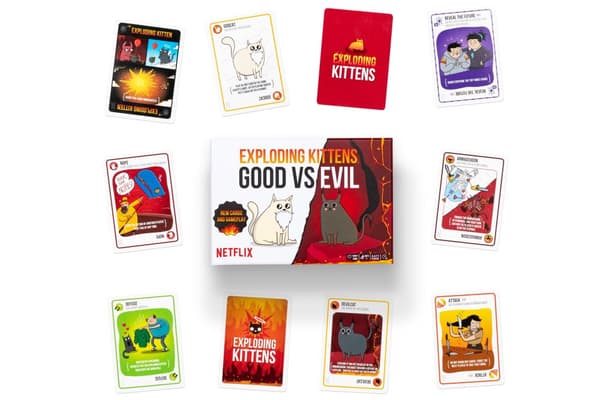 Exploding Kittens Good vs Evil Nordic edition (SE/NO/FI/DK)