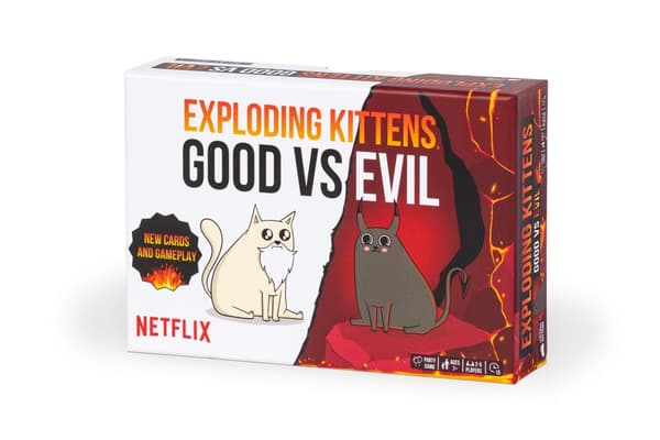 Exploding Kittens Good vs Evil Nordic edition (SE/NO/FI/DK)