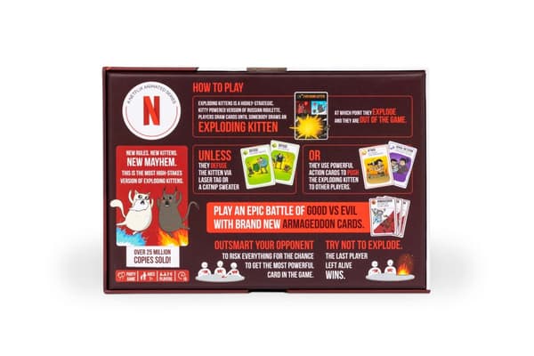 Exploding Kittens Good vs Evil Nordic edition (SE/NO/FI/DK)