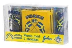 Pluntset M Shotglas "Sverige/Sweden"