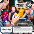 Miniatyrbild 3 av 8: Beerpong bord Beer Ball Blitz - hopfällbar och höjdjusterbar - svart