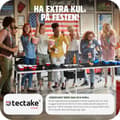 Miniatyrbild 7 av 8: Beerpong bord Beer Ball Blitz - hopfällbar och höjdjusterbar - svart