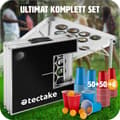 Miniatyrbild 8 av 8: Beerpong bord Beer Ball Blitz - hopfällbar och höjdjusterbar - svart