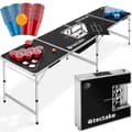 Miniatyrbild 1 av 8: Beerpong bord Beer Ball Blitz - hopfällbar och höjdjusterbar - svart