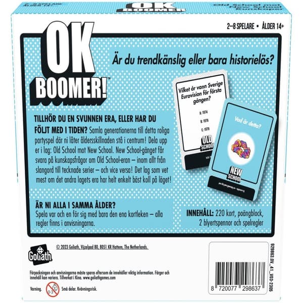 Ok Boomer Spel Svenska
