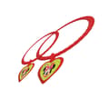 Miniatyrbilde 2 av 2: Disney Cafe Plastic Minnie Mouse Charm Bracelet (Pack of 4)