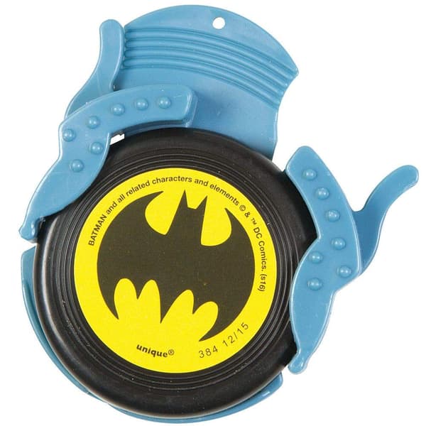 Batman Mini Disc Shooter (Pack of 4)