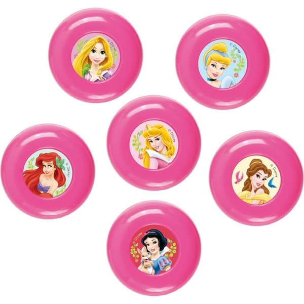 Disney Princess Dream Jo Jo Birthday Party Favours (Pack of 6) Pink One Size