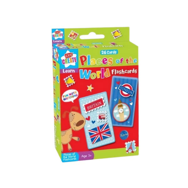 Kids Create Flash-kort (förpackning med 26 st) Multicoloured One Size