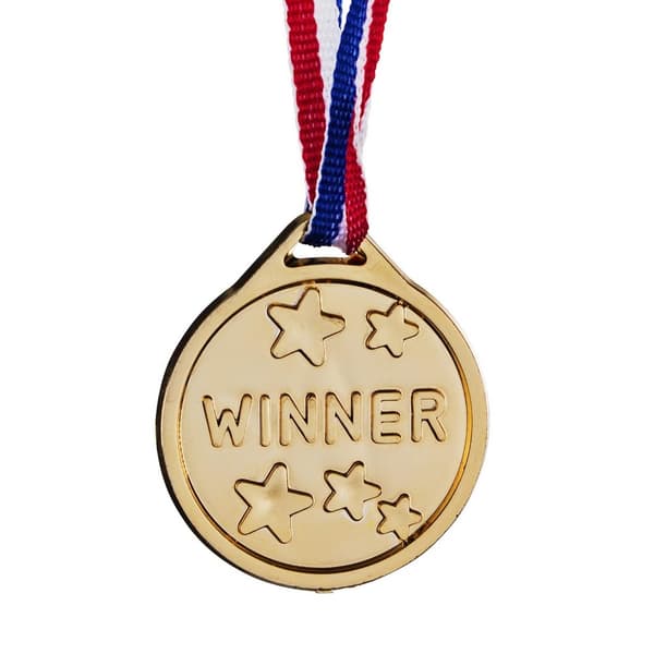 Parties Rus Winner Medal (Pack of 8)