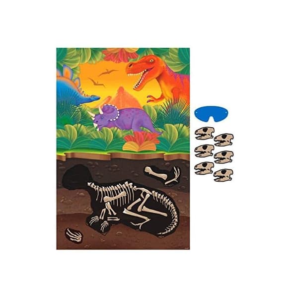 Amscan Prehistoric Party Party Game Multicoloured One Size