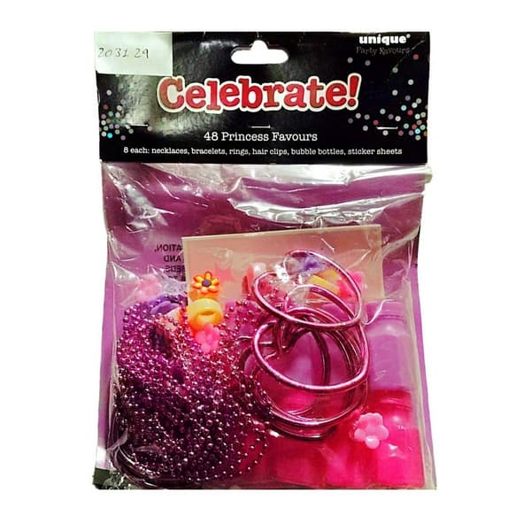 Unique Party Celebrate! Party Favours (förpackning med 48 st) Pink One Size