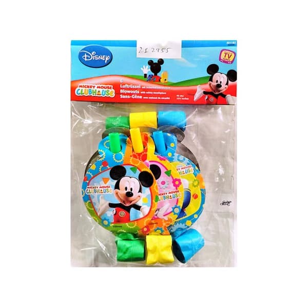 Mickey Mouse Clubhouse Characters Noisemaker (Pack of 6) Multicoloured One Size