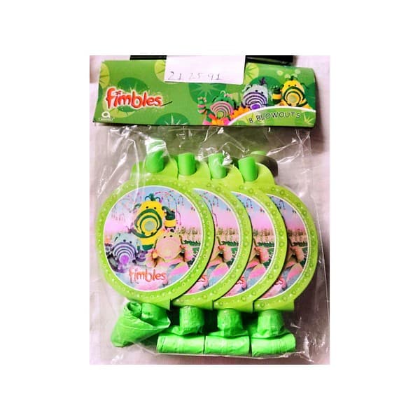 Fimbles Noisemaker (Pack of 8) Green One Size
