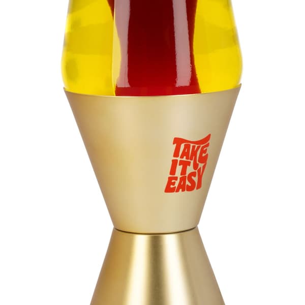 Magmastic Lava Lamp - Gold