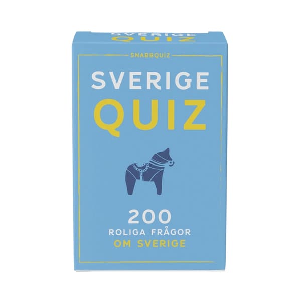 Snabbquiz: Sverige